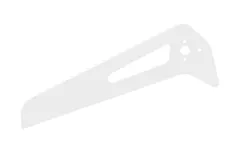 XLPower Ersatzteile Heckfinne V2 in weiß für XLPower Nimbus 550