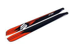SAB Goblin Hauptrotorblätter 701mm in orange