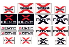 Xnova Aufkleber / Sticker TAREQ 16Stück