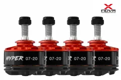 Xnova FPV Brushless Hyper Motor 2207 mit 2000KV mit M5 Welle (14mm) 4Stück