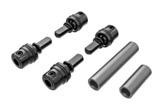 Traxxas Tuning Kardanwellen aus 6061-T6 Aluminium in dunkel-titan für TRX-4M 1/18