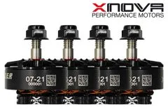 Xnova FPV Brushless Black Thunder Motor 2207 mit 2100KV mit M5 Welle (12,6mm) 4Stück