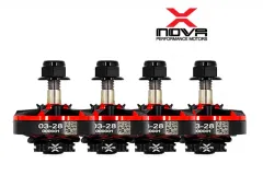 Xnova FPV Brushless Lightning Motor 2203.5 V2 mit 2800KV mit M5 Welle (13,5mm) 4Stück