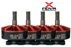 Xnova FPV Brushless Lightning Motor 2206 unten Frei mit 2450KV mit M5 Welle (14mm) 4Stück