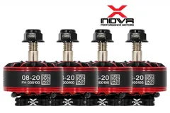 Xnova FPV Brushless Freestyle Hardline Motor 2208 mit 2000KV mit M5 Welle (14mm) 4Stück