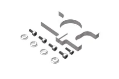 Mikado Heckrohrhalter Rotorwelle GLOGO 690 SX