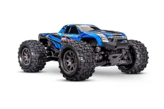 Traxxas MINI-MAXX 4WD blau 1/16 BL-2S Brushless, HD-Teile, mit Akku und Lader