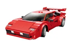 CaDA Klemmbausteine Auto Roter Mini Roadster RC Set RTR mit Fernsteuerung oder via APP und Antriebsset - 328 Teile