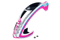 SAB Goblin Kabinenhaube in matt weiß/pink für RAW 420 Competition