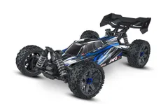 TRAXXAS Jato 4x4 BL-2S Brushless 1/8 in blau HD-Teile, ohne Akku oder Lader