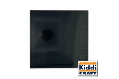 KiddiCraft Unterbaubare Grundplatte 32x32 in Schwarz
