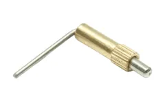 Kabinenriegel 90° aus Messing 23mm