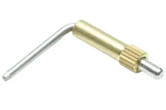 Kabinenriegel 90° aus Messing 30mm