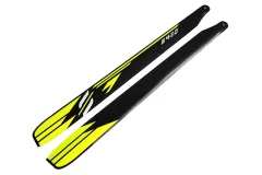 SAB Goblin S420 Hauptrotorblätter gelb 420mm für RAW 420 und Mini Genesis