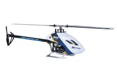 OMPHobby M2 EVO MK2 Heli in weiß mit OFS3 FBL System mit Anschluss für ELRS, CRSF, Tracer, S-BUS und DSMX, BNF