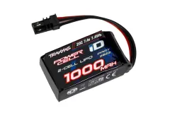 Traxxas Akku LiPo Power Cell 1000mAh 7,4V 2S 20C mit iD-Stecker für 1/18 TRX-4M
