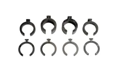 Traxxas Ersatzteile Ultra-Dämpfer Federstellringe 1mm 4Stück und 2mm, 4mm und 8mm je 2Stück für Bandit, Bigfoot, Rustler, Slash, Stampede 1/10 und Mini-Maxx 1/16