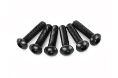 Traxxas Ersatzteile Rundkopfschraube 3x14mm mit Innensechskant 6Stück