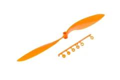 GWS 2Blatt Propeller 9x4,7 in orange