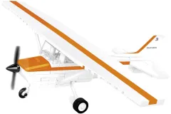 COBI Klemmbausteine Flugzeug Cessna 172 Skyhawk weiß-rot - 162 Teile