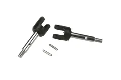 Traxxas Ersatzteile Radachse mit Stift hinten 2Stück für Bandit, Bigfoot, Rustler, Slash und Sampede 1/10