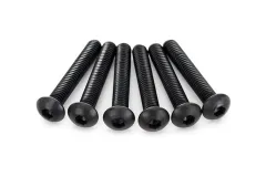 Traxxas Ersatzteile Rundkopfschraube 4x25mm mit Innensechskant 6Stück