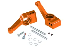 Traxxas Tuning Radträger hinten in orange aus Aluminium 2Stück für Rustler, Slash und Stampede 1/10