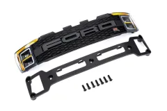 Traxxas Ersatzteile Karosserie-Grill montiert mit Scheinwerfer (für TRX10111) für Ford Raptor-R 4x4 VXL 1/10