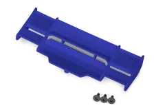 Traxxas Tuning Flügel mit Schrauben in blau für Rustler 1/10