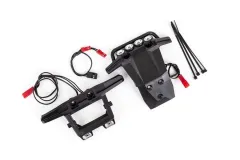 Traxxas Tuning LED Licht-Set Komplett mit Bumper vorne, hinten und BEC Y-Kabel für Rustler 1/10