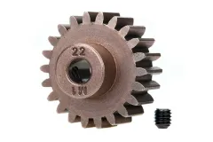 Traxxas Tuning Motorritzel 22Z für 5mm Welle und Stahl-HZ (Modul 1) für MAXX 1/10, X-Maxx 1/7 und Funco 1/6