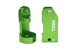 Traxxas Tuning Lenkhebelhalter 30° aus 6061-T6 Aluminium in grün für Bigfoot, Ford Raptor, Rustler, Slash und Stampede 1/10