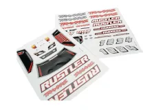 Traxxas Ersatzteile Aufkleberbogen für Rustler 1/10