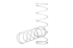 Traxxas Ersatzteile Dämpferfeder für Ultra-Dämpfer in weiß vorne 2Stück für Rustler 1/10
