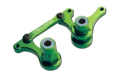 Traxxas Tuning Lenkungsteile aus 6061-T6 Aluminium in grün für Bandit, Ford Raptor, Rustler und Slash 1/10