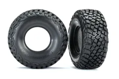 Traxxas Ersatzteile BFGoodrich Baja KR3 Reifen mit Einlagen 2Stück für Unlimited Desert Racer 1/7