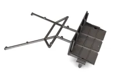 Traxxas Ersatzteile Rohrrahmen-Chassis Mittelteil hinten in schwarz für Unlimited Desert Racer 1/7