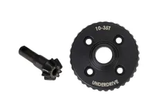 Traxxas Tuning Heavy-Duty Tellerrad 35Z und Ritzel 10Z gefräst (Underdrive) für TRX-4 1/10