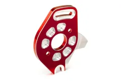 Traxxas Tuning Motorplatte aus Aluminium in Rot für Ford Raptor, Slash und Stampede 1/10