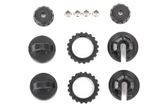 Traxxas Zubehör GTR Dämpferteller und Federhalter 2Stück für Ford Raptor, Rustler, Slash 1/10 und Unlimited Desert Racer 1/7