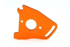 Traxxas Tuning Motorplatte aus Aluminium in orange für Ford Fiesta, Rustler und Slash Ultimate 1/10