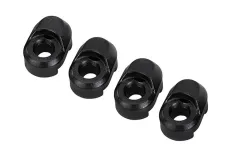 Traxxas Ersatzteile Querlenkerstifte-Halter in schwarz 4Stück für MAXX 1/10, X-Maxx 1/7 und Funco 1/6