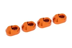 Traxxas Tuning Querlenkerstifte-Halter aus Aluminium in orange 4Stück für MAXX 1/10, X-Maxx 1/7 und Funco 1/6