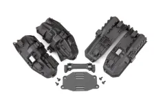 Traxxas Tuning Kotflügel innen schmal vorne und hinten je 2Stück mit Zubehör für TRX-4 1/10