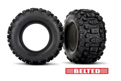Traxxas Tuning Sledgehammer Belted 4,3x5,7 Reifen mit Einlagen 2Stück für X-Maxx 1/7
