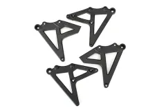 Traxxas Ersatzteile Dämpfer-Halter hinten in schwarz für Unlimited Desert Racer 1/7