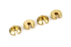 Traxxas Tuning Dämpfer-Federteller aus Messing 4Stück für TRX-4M 1/18