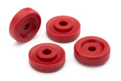 Traxxas Ersatzteile Reifenfelgenscheiben in rot 4Stück für MAXX 1/10