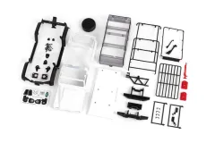 Traxxas Tuning Karosserie TRX-4M Defender in weiß Komplett (benötigt Bemalung) für TRX-4M 1/18