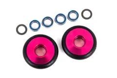 Traxxas Tuning Komplettrad Wheelie-Bar aus 6061-T6 Aluminium in pink 2Stück für Bandit, Bigfoot, Ford, Rustler, Slash und Stampede 1/10
